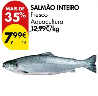 Pingo Doce Salmão inteiro promoção