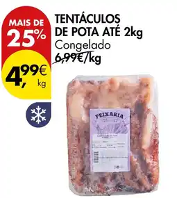 Pingo Doce Tentáculos de pota peixaria promoção