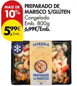 Pingo Doce Peixaria preparado de marisco s/glúten promoção