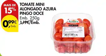 Pingo Doce tomate mini alongado azura promoção