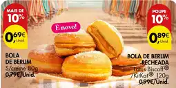 Pingo Doce bola de berlim recheada lotus biscoff promoção