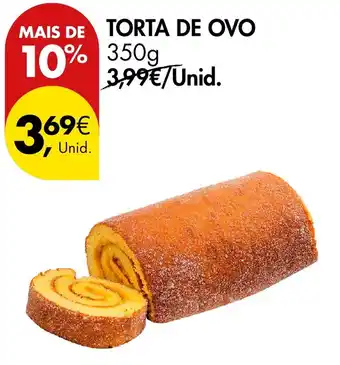 Pingo Doce Torta de ovo promoção