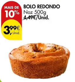 Pingo Doce Bolo redondo noz promoção