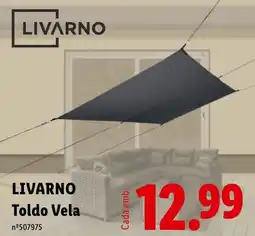 Lidl livarno toldo vela promoção