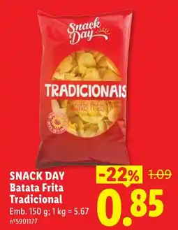 Lidl Snack Day Batata Frita Tradicional promoção