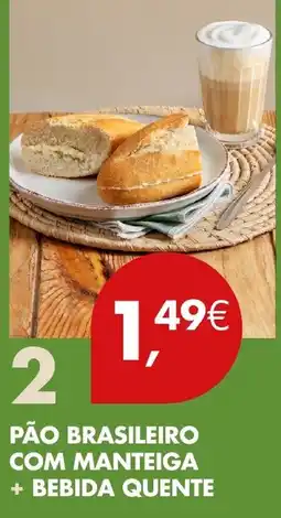 Pingo Doce Pão brasileiro com manteiga promoção