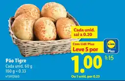 Lidl Pão Tigre promoção