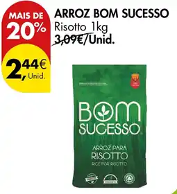 Pingo Doce Arroz bom sucesso promoção