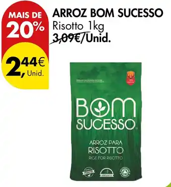 Pingo Doce Arroz bom sucesso promoção