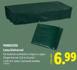 Lidl parkside lona universal promoção