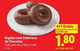 Lidl Argolas com Cobertura de Chocolate promoção