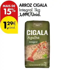Pingo Doce arroz cigala agulha integral promoção