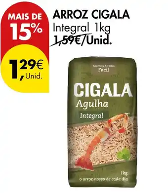 Pingo Doce arroz cigala agulha integral promoção
