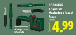 Lidl Parkside afiador de machados e facas/facas promoção