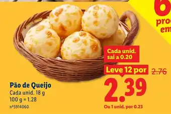 Lidl Pão de Queijo promoção
