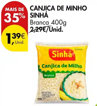 Pingo Doce Canjica de milho sinhá branca promoção