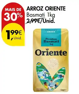 Pingo Doce Arroz oriente basmati promoção