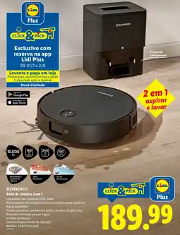 Lidl Silvercrest robô de limpeza 2 em 1 promoção