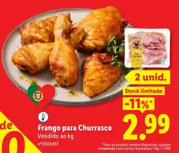 Lidl Frango para Churrasco promoção