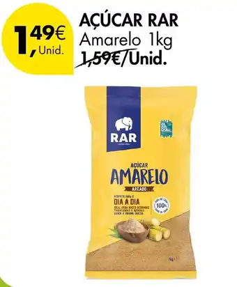 Pingo Doce Açúcar rar amarelo areado promoção