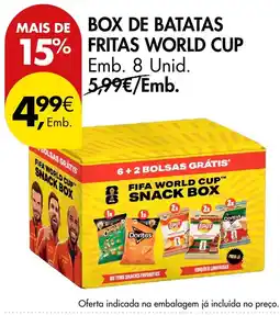Pingo Doce Fifa world cup snack box promoção