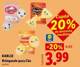 Lidl Karlie brinquedo para cão promoção