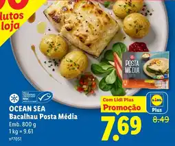 Lidl Ocean Sea Bacalhau Posta Média promoção