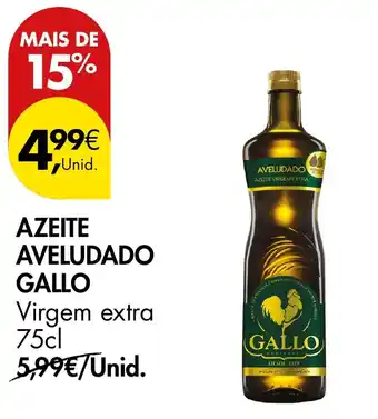 Pingo Doce azeite aveludado gallo promoção