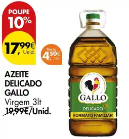 Pingo Doce azeite delicado gallo promoção