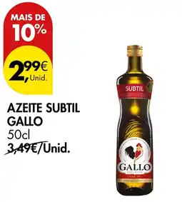 Pingo Doce azeite subtal gallo promoção