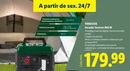 Lidl Parkside gerador inverter 800 w promoção