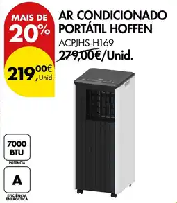 Pingo Doce ar condicionado portátil hoffen promoção