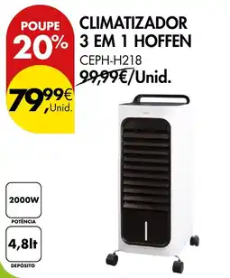 Pingo Doce climatizador 3 em 1 hoffen promoção