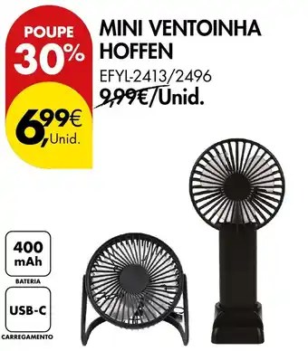 Pingo Doce mini ventoinha hoffen promoção
