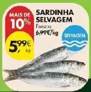 Pingo Doce Sardinha selvagem promoção