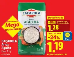 Lidl Caçarola arroz agulha promoção