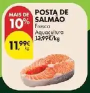 Pingo Doce Posta de salmão promoção
