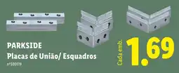 Lidl Parkside placas de união/ esquadros promoção