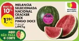 Pingo Doce Melancia selecionada nacional cracker jack ringo doce promoção