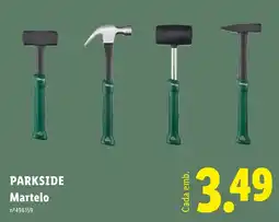 Lidl Parkside martelo promoção