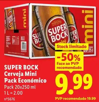 Super bock cerveja mini