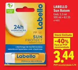 Lidl Labello Sun Batom promoção