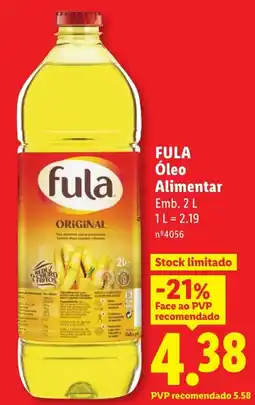 Lidl Fula Óleo Alimentar Original promoção