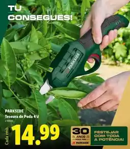 Lidl PARKSIDE promoção