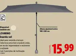 Lidl LIVARNO Guarda-sol promoção
