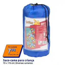 Action Saco-cama para criança promoção