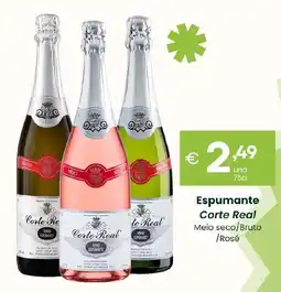 Roque Supermercados Espumante Corte Real Meio seco/Bruto /Rosé promoção