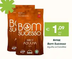 Roque Supermercados Arroz Bom Sucesso Agulha e Carolino promoção