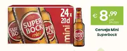 Roque Supermercados Cerveja Mini Superbock promoção