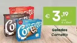 Roque Supermercados Gelados Cornetto promoção